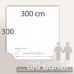Linnea Housse de Couette uni 300x300 cm 100% Coton Alto Blanc - B07HYYWNKH